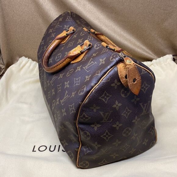 Authentic LOUIS VUITTON Speedy 35 Monogram - Picture 4 of 16
